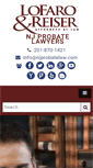 Mobile Screenshot of njprobatelaw.com